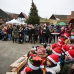 Meckesheim-Mönchzell eröffnete seinen Weihnachtsmarkt wieder im Schlosshof …