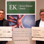 Dielheim: Übergabe der Erlöse der „Frank-Sinatra-Show“ zu Gunsten des „Hospiz AGAPE“ & des „Ern...