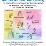 Veranstaltungshinweis: Sonnenbergschule Angelbachtal lädt ein zum Aktionstag