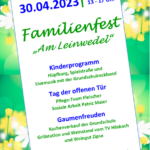 Veranstaltungshinweis: Familienfest in Weiler  * Ein Fest für Alt und Jung! – Tag der offenen Tür