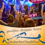 Veranstaltungshinweis: Wieslocher Stadtfest 2023 vom 30. Juni bis 2. Juli 2023