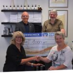 Wiesloch – Baiertal: Kunden des Friseursalons Münch bringen eine schöne Summe zusammen …