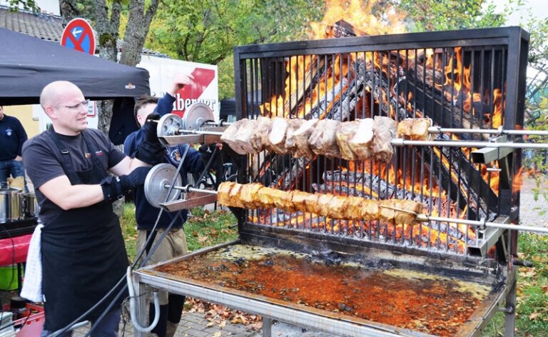Da war doch noch das Spießbratenfest der Feuerwehr Horrenberg-Balzfeld …