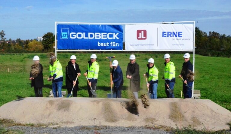 Sinsheim: Spatenstich für Holzbau-Unternehmen in der Neulandstraße