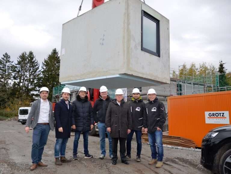 Schutzraum für Obdachlose in Wiesloch – Richtfest eines Vorzeigeobjekts