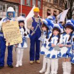 Rathausstürmung in Wiesloch am vergangenen Samstag wieder ein großes Spektakel