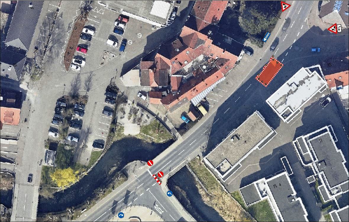 Sperrung Friedrichstraße