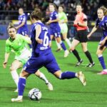Spitzenspiel in der PIXEL Frauen-Bundesliga TSG 1899 Hoffenheim vs VfL Wolfsburg 2 : 1 (1 : 0)