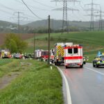 Dielheim: Verkehrsunfall – Fahrzeug überschlagen – PM 1 – Rettungshubschrauber im Einsatz