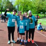 Stadtlauf Wiesloch 2024 am 21.04. Start um 10.00 Uhr bei kaltem Wetter – aber voll motiviert