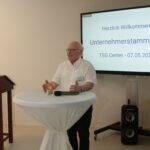 Rückblick auf der Unternehmer-Stammtisch in Wiesloch: Gastgeber war die TSG-Wiesloch