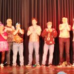 Damensitzung der KG Blau Weiss Wiesloch am Samstagabend in der Mensa des OHG im Rückblick