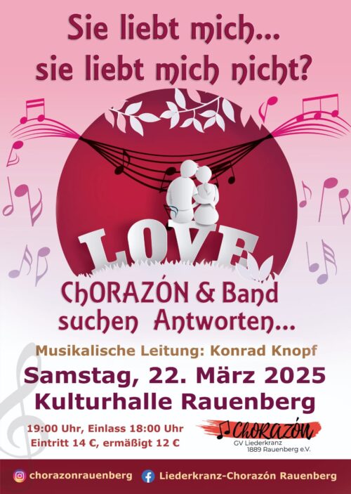 Chorazon - Valentiskonzert 22.3.