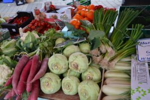 Wochenmarkt - Gemüse