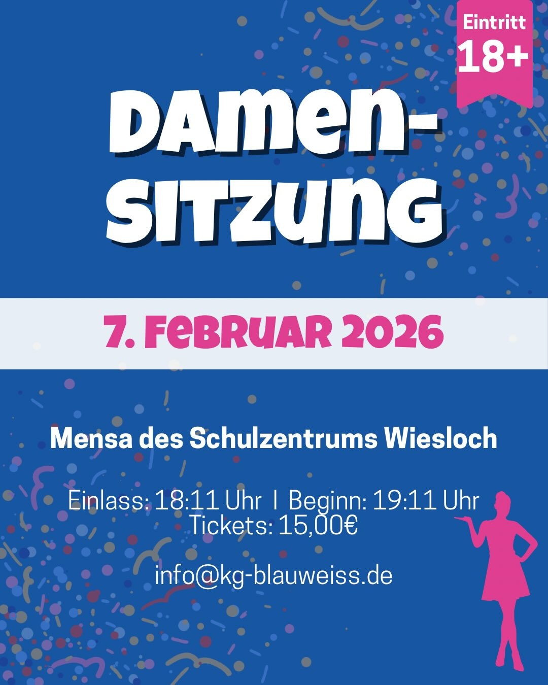 Damensitzung 2026