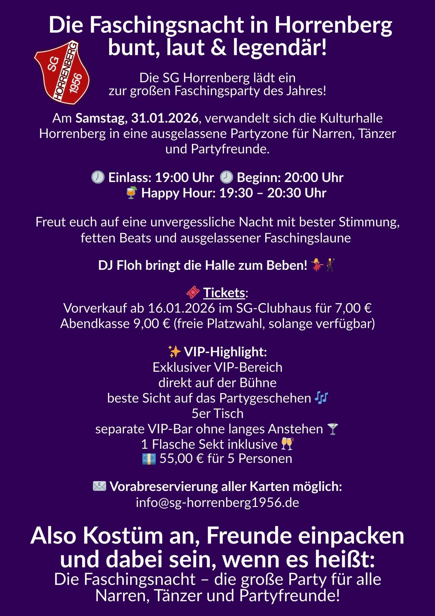 Purple Colorful Mardi Gras Carnival Flyer - 2